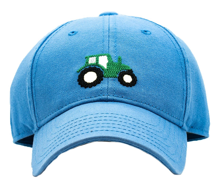 Harding Lane Tractor on Light Blue Kids Hat