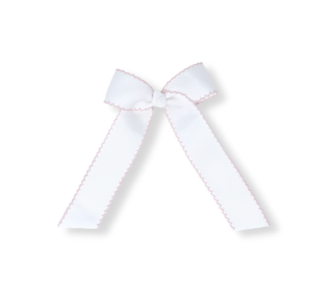 Lullaby Set Long Bow - White/Pink