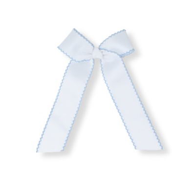 Lullaby Set Long Bow - White/Blue