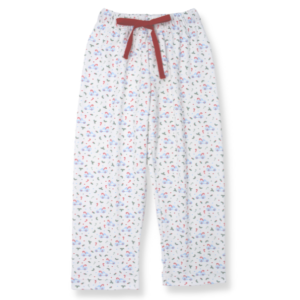 Lullaby Set Men’s Holly & Trucks Pajama Pants