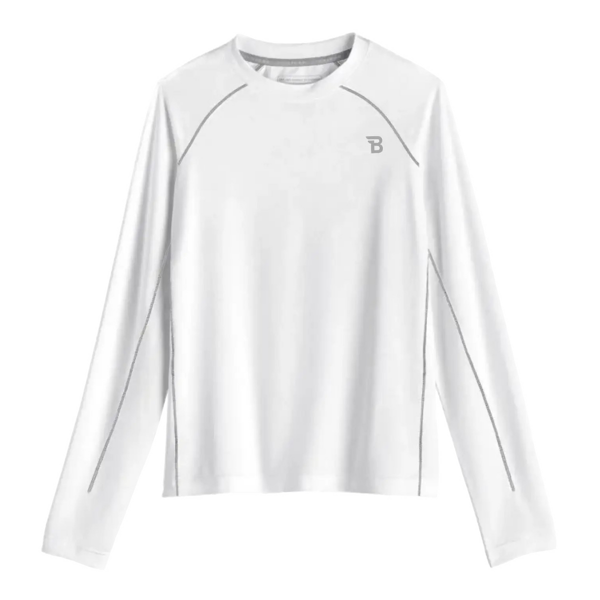 Babiators Boys Swim Shirt - White/Gray