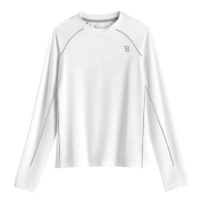 Babiators Boys Swim Shirt - White/Gray