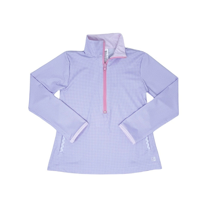 Set Athleisure Girls Half Zip - Lavender