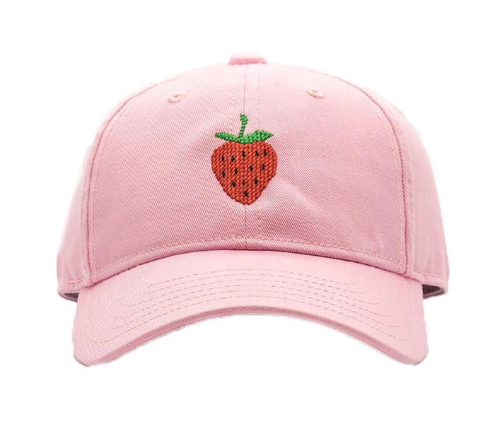 Harding Lane Strawberry on Light Pink Kids Hat