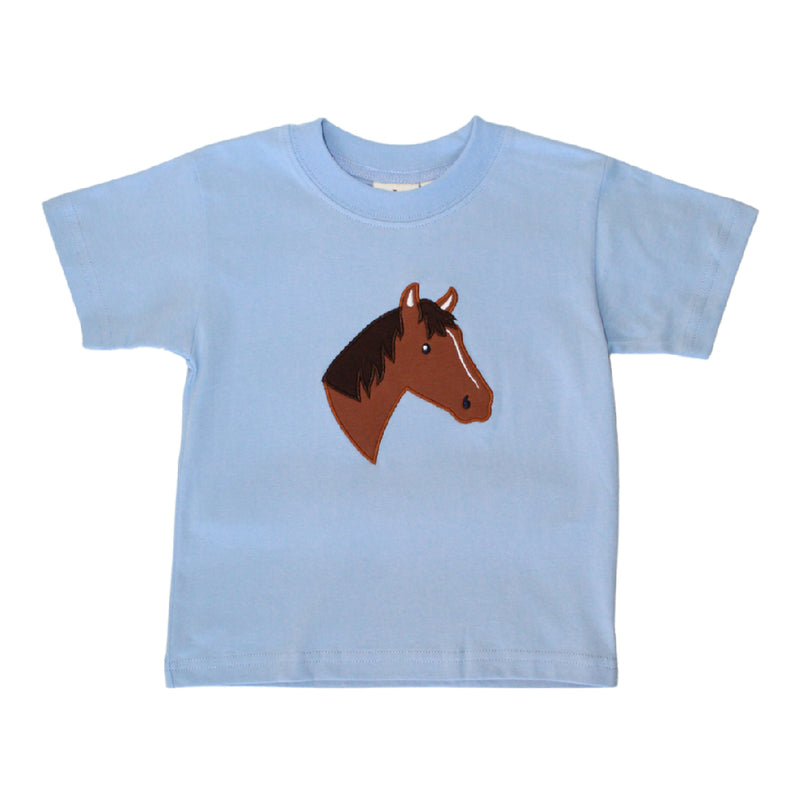 Boys Horse Appliqué T-Shirt