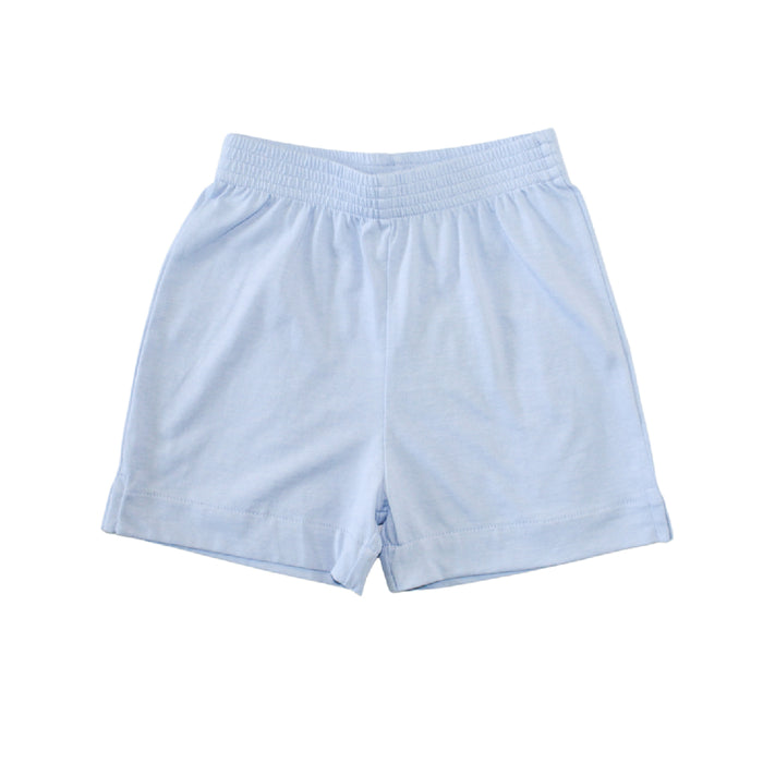 Boys Knit Shorts - Sky Blue