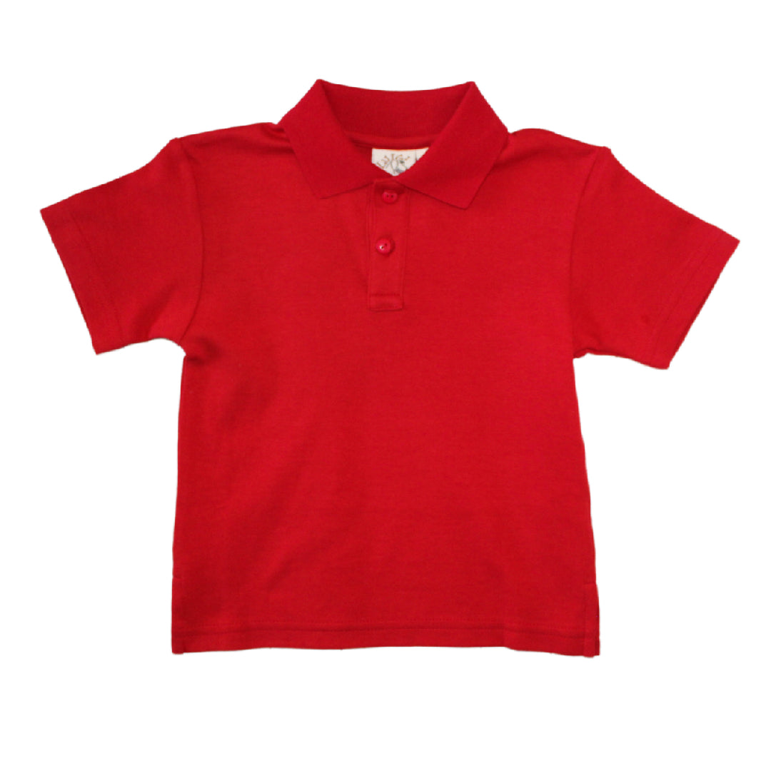 Boys Polo Shirt - Red